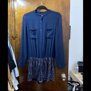 Zara sequined romper